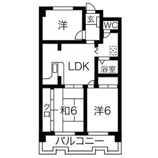 ルミエールI【2階】の間取り