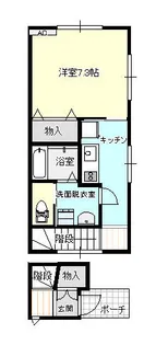 アバンティ鐘紡町【2階】の間取り