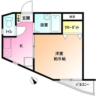 セガワビル【2階】の間取り