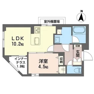 ベルフォーレ II【3階】の間取り