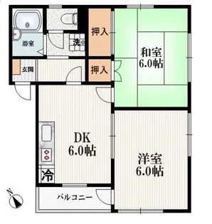メゾンアーバン【2階】の間取り