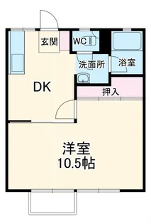 小野寺ハイツ【2階】の間取り