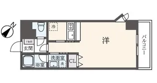 フェルテ高波【6階】の間取り