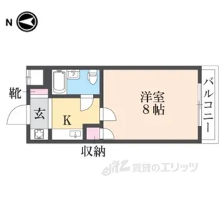 メゾン三条【3階】の間取り