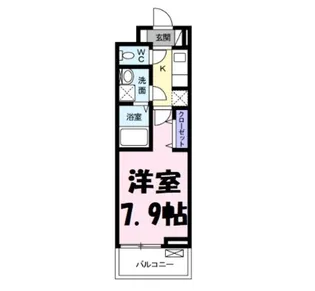 メゾン・ド・ブルーノアール【3階】の間取り