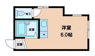 プレアール長居西II【4階】の間取り