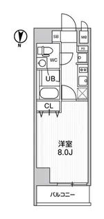 レオーネ南千住II【2階】の間取り