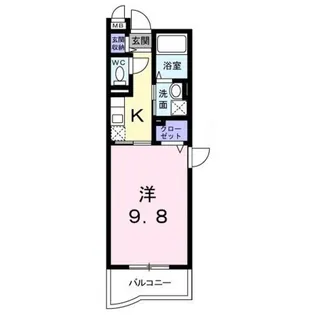 サンリット・シーズン【2階】の間取り