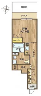 リーベハウス【1階】の間取り