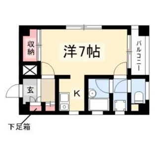 セリーヌ覚王山【4階】の間取り
