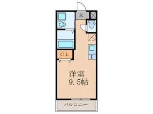 LivingLife 長瀬【3階】の間取り
