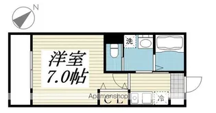 MELDIA福生II【2階】の間取り