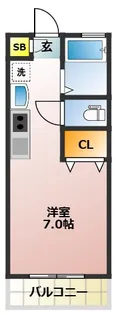 コンフォート要町【2階】の間取り
