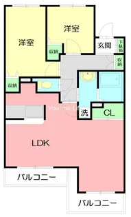 ヴェール戸塚【5階】の間取り
