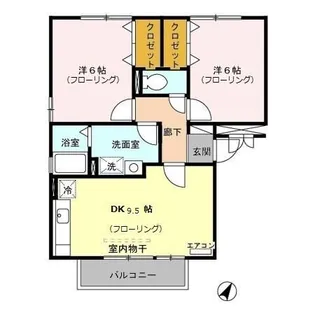 リヴェール【3階】の間取り