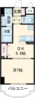 盛キャラバン【3階】の間取り