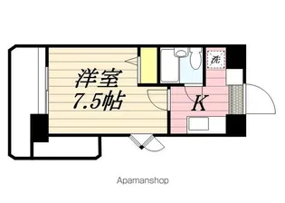 メゾン・ド・九品寺【7階】の間取り
