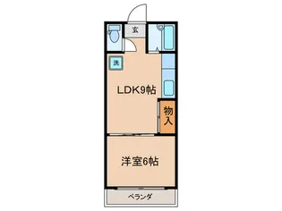 ガ-デン谷川【2階】の間取り