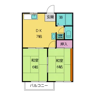 メゾンプレミール【2階】の間取り