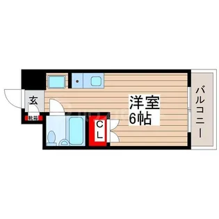 モンシェール新小岩【4階】の間取り