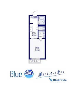 湘南パークサイド【2階】の間取り