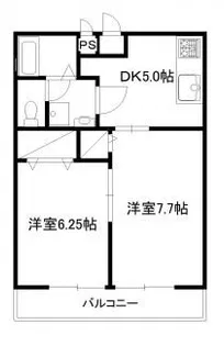 リトルハウス【1階】の間取り