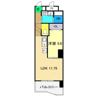 ルガーノ I【5階】の間取り