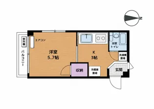 梶原ビル【3階】の間取り