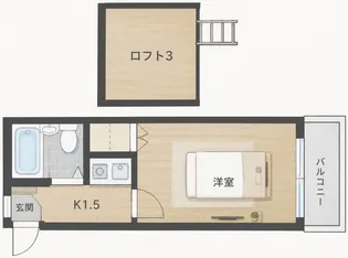 リバーサイド楽々園【2階】の間取り
