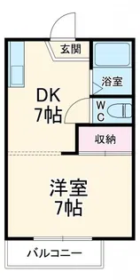 コア・イトジュー【1階】の間取り
