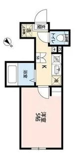 アーブル代々木上原【1階】の間取り