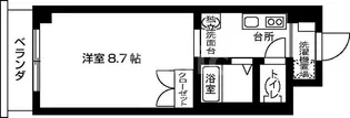フェリシタシオン・K【4階】の間取り
