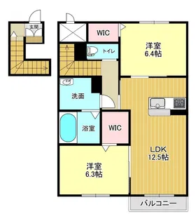 ESTASIAの間取り