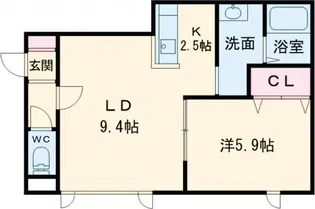 豊華Sハウス【2階】の間取り