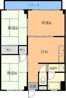 3DKの間取り画像