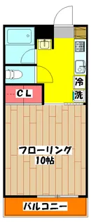 アパートメントハウス・ジョイ【2階】の間取り