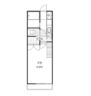 セラヴィ川平【1階】の間取り