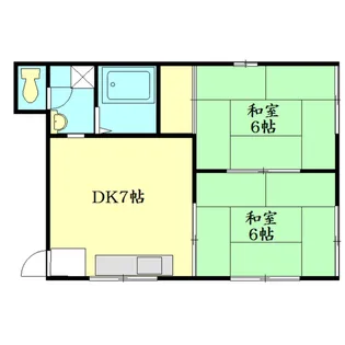 ドミール深沢【2階】の間取り