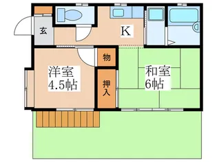 東京都福生市大字福生【一戸建】の間取り