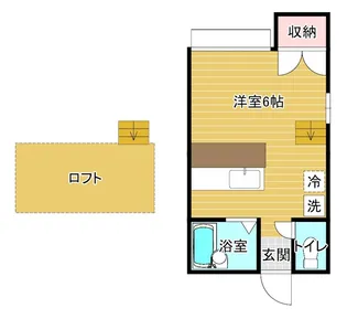 大志館II【1階】の間取り