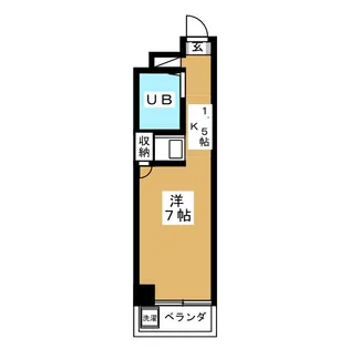 エレガンス浜田山【2階】の間取り