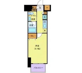ライトハウス大塚【2階】の間取り