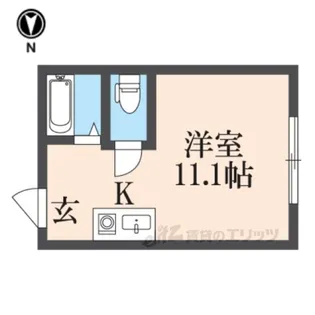 サクセスビル【4階】の間取り