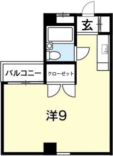 アメリカンパレス【3階】の間取り