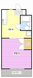 ロイヤルマルトウI【3階】の間取り