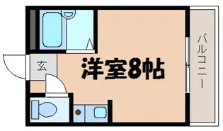 ラフォーレホコトリ2【2階】の間取り