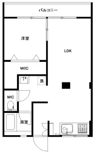 地建ビル【5階】の間取り