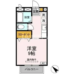 マロン・クレール【2階】の間取り