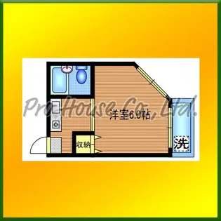 シティファンズ芝久保【1階】の間取り