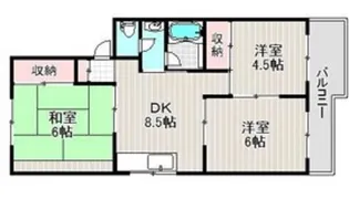 FKマンションII【3階】の間取り